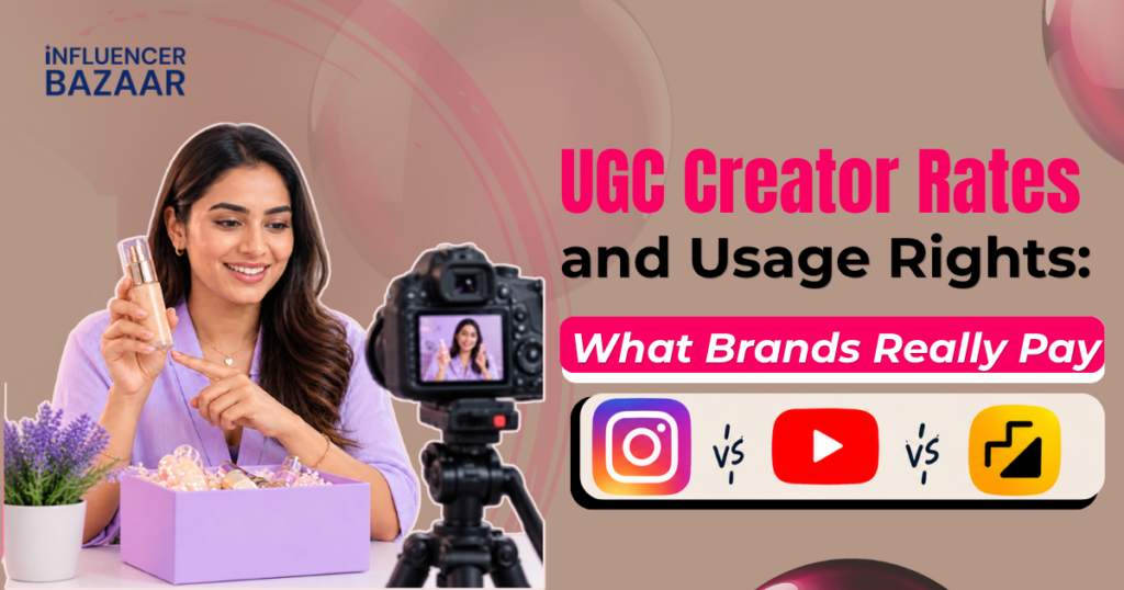UGC Creator Rates and Usage Rights